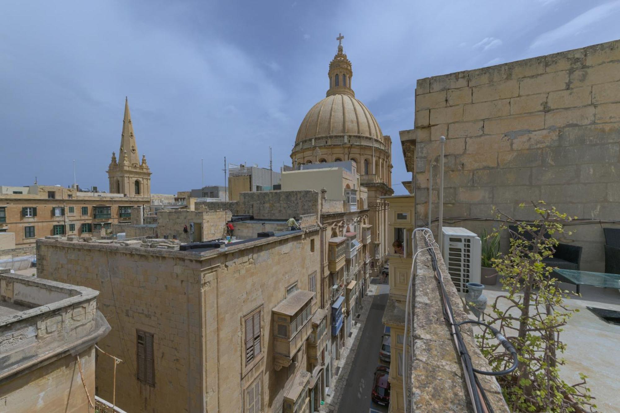 New 1 Bedroom Apartment In Valletta City Centre With Terrace And Views Zewnętrze zdjęcie
